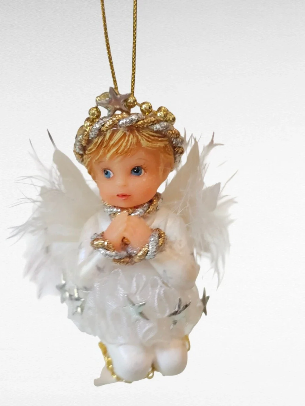 Three Ashton Drake Heirloom Ornaments Blessing Snow Angels